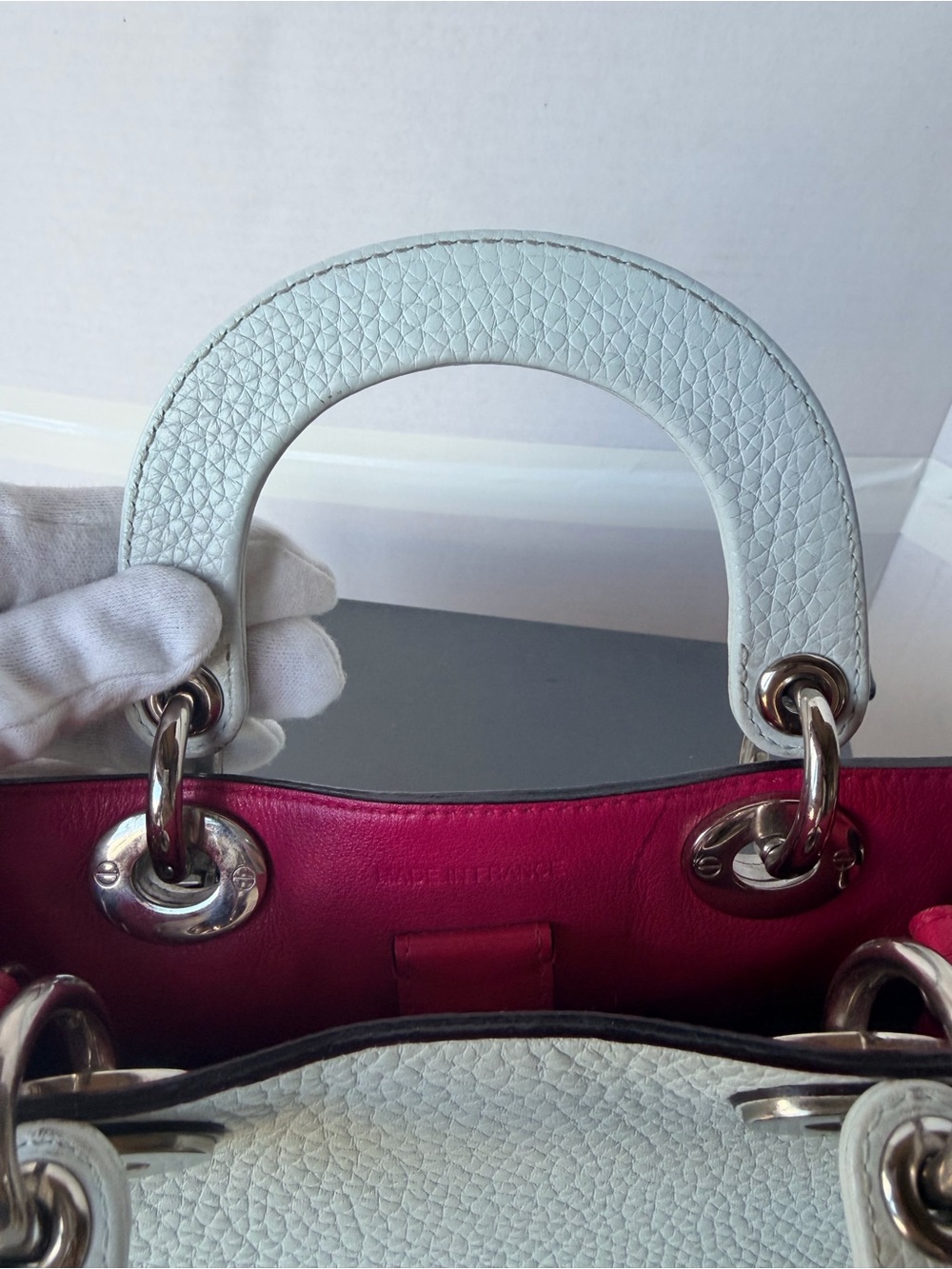 Diorissimo small leather tote - Picture 11 of 14